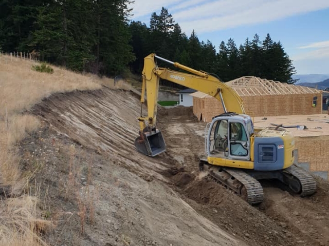 If you need excavation for your land in Kamloops, our Kamloops excavation team can help