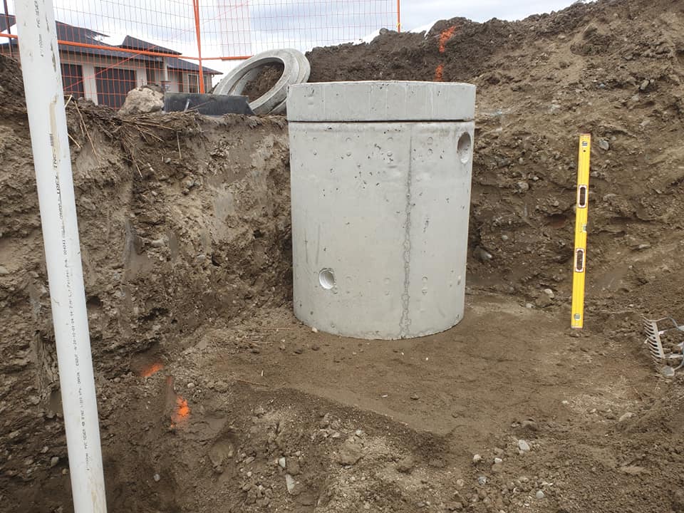 A close look at one of the trenching utilities