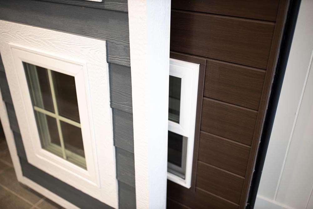 Different types of window samples
