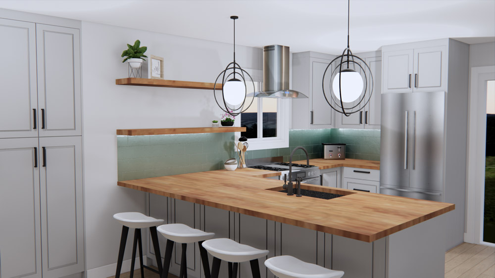 Image of custom kitchen